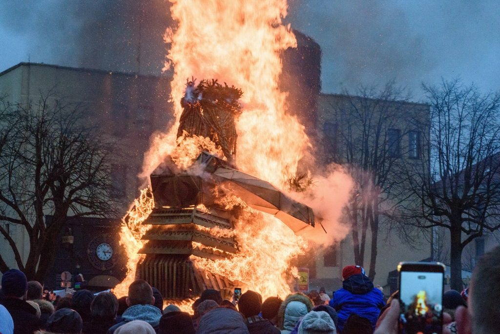 Morės deginimas / A. Kubaičio nuotr.