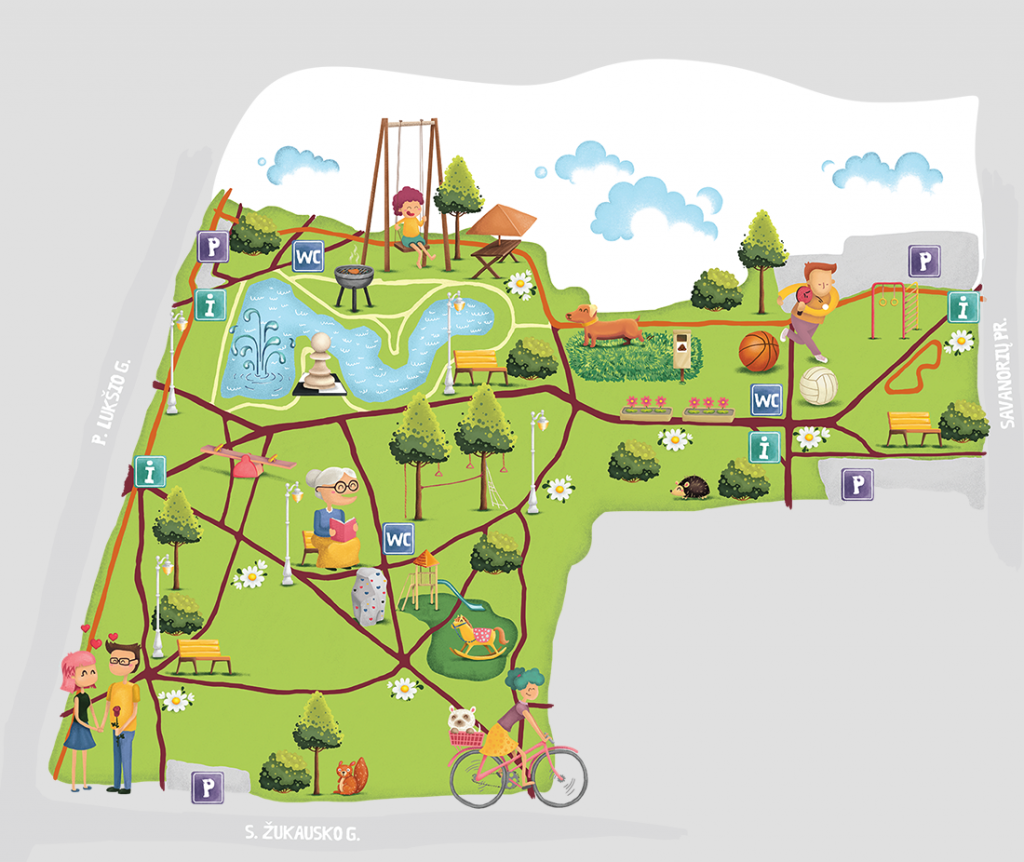 Kalniečių parkas / Kaunas.lt nuotr. / Parkai Kaune