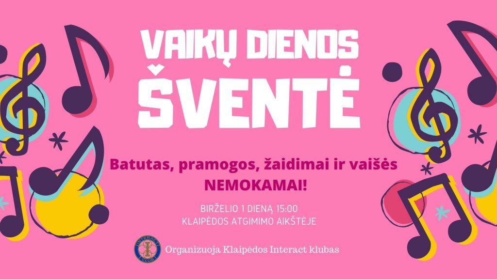 Vaikų dienos šventė / Facebook nuotr. / Ką veikti Klaipėdoje birželį?