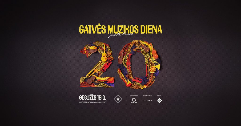 gatves muzikos diena 2026 programa